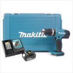 Makita DHP453RF Cordless Hammer Driver Drill 13mm 18V LXT, Kit with 1× 3.0Ah Battery + Fast Charger