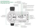 Rainbird 1ZEHTMR Easy-to-Program Battery Hose End Timer, BSP, Single Zone - Image 5